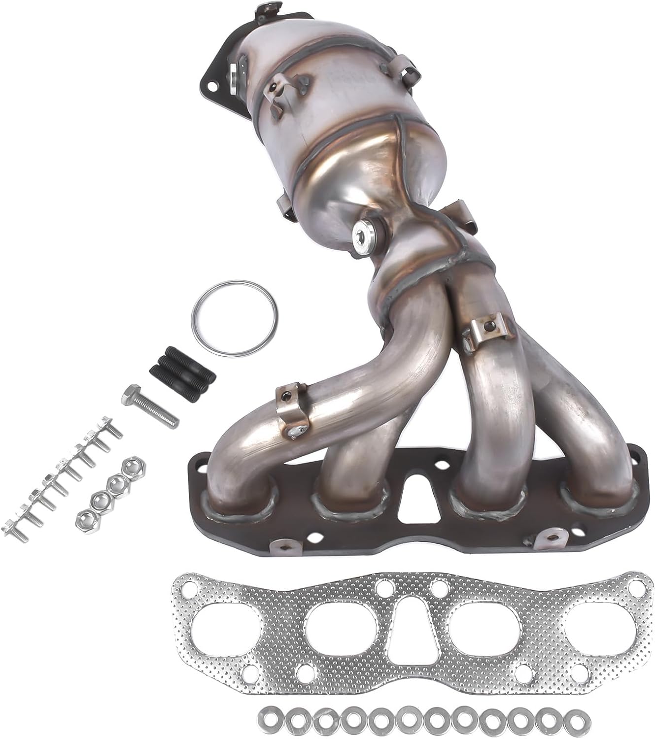 Manifold Catalytic Converter Compatible with Ni-ssan Rogue 2008-2014 Rogue Select 2014-2015 4 Cyl 2.5L 16593 327-50403 327-50591 ‼️possible missing items ‼️